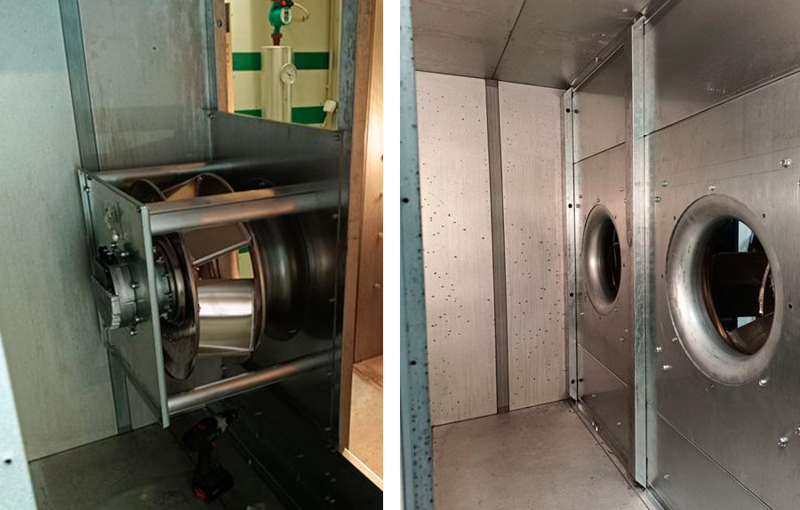 Projecte de substituci&oacute; de ventiladors per un ECFanGrid a una UTA sector terciario